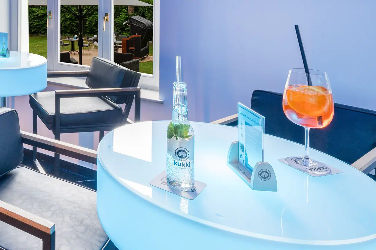 Aperol Spritz in der Lounge